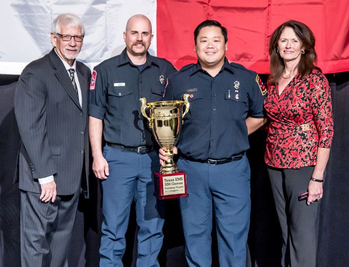 SIM Games Championship Team with Trophy | Texas EMS Conference | Austin, TX
