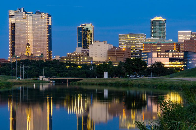 Fort Worth Downtown Skyline